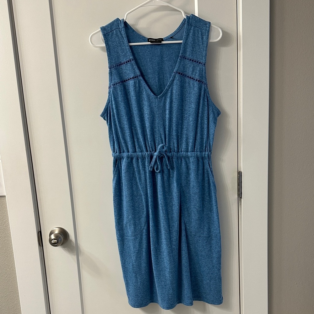 Blue Sleeveless Dress